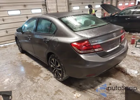 2015 Honda Civic Ex from USA, damaged, VIN 19XFB2F89FE030465